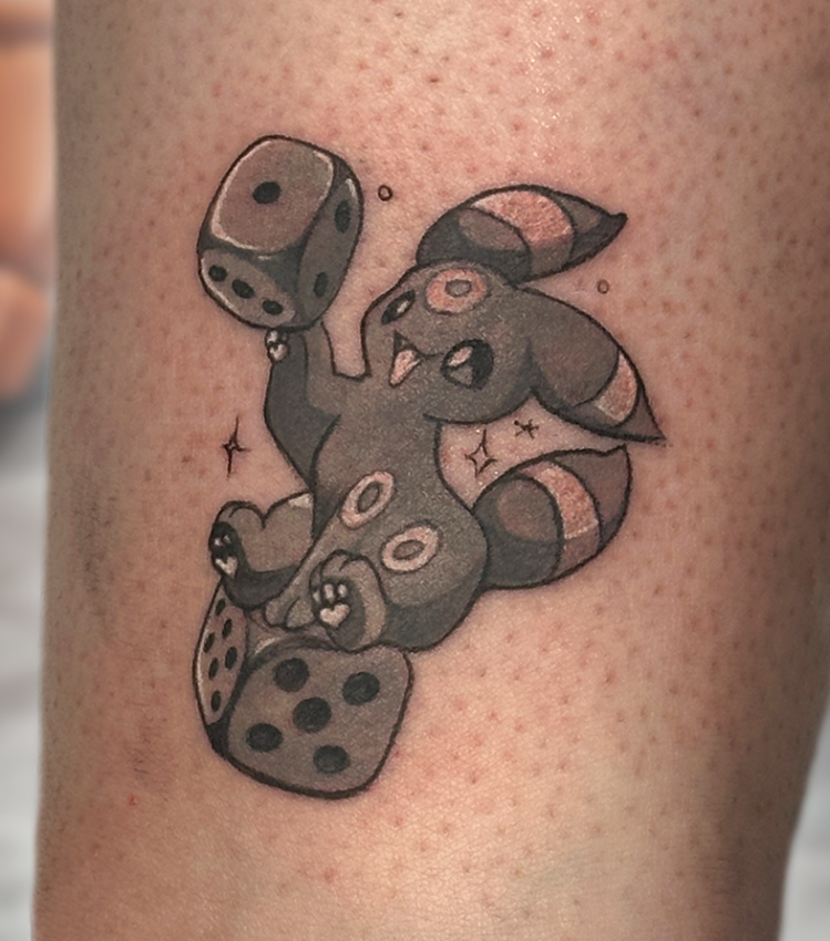 Damian Pokémon dice