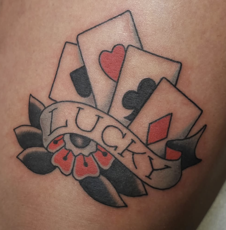 Jose lucky Las Vegas playing cards