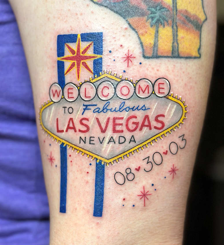 Lacey Las Vegas sign