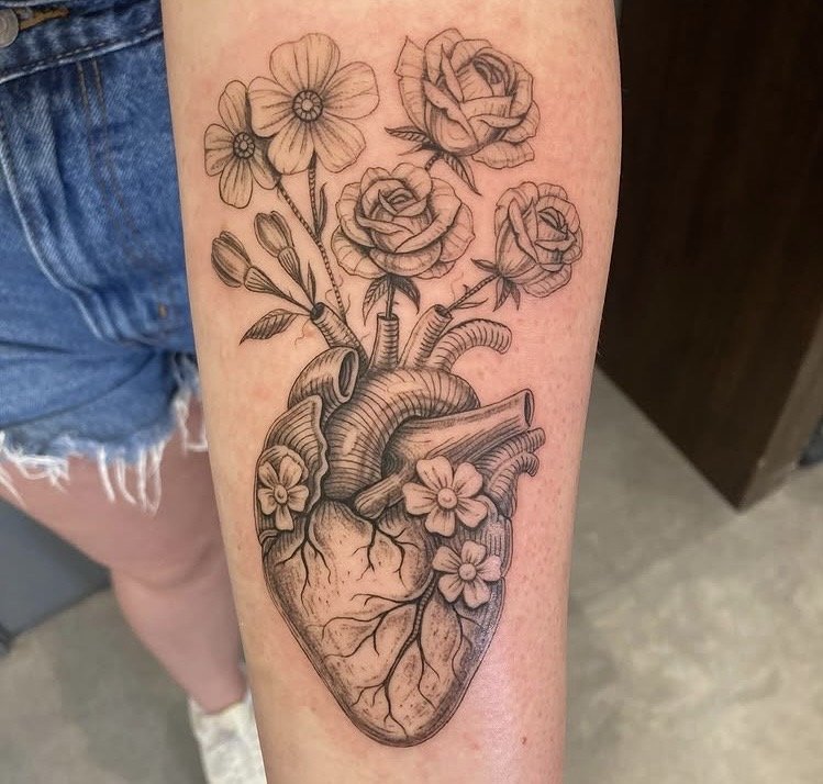 Matthew Powell Fine Line tattoo