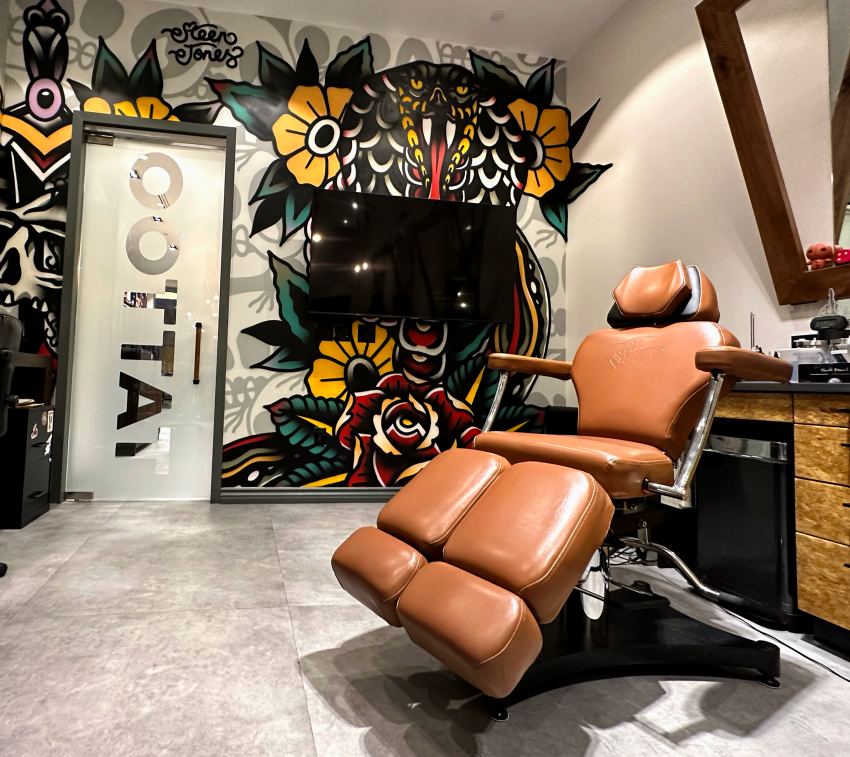 Back room booth 
