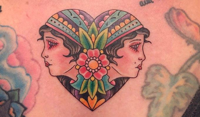 Hart & Huntington Tattoo Co. client Sarah Rodgers