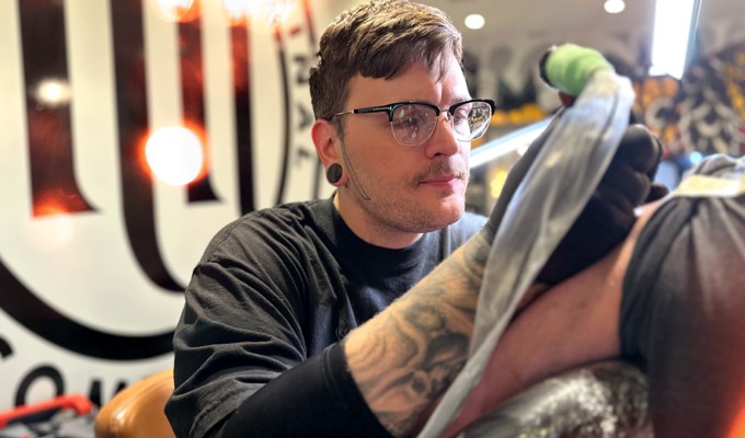 H&H Las Vegas tattoo artist Toby James