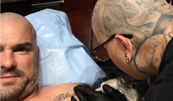 H&H Tattoo Las Vegas client Wes Molczyk