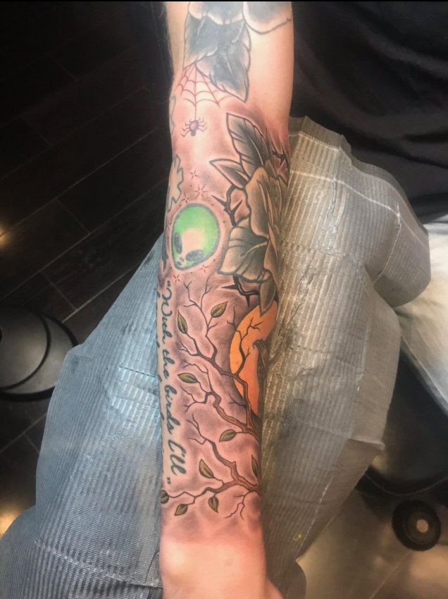 Sebastian Cooper tattoo