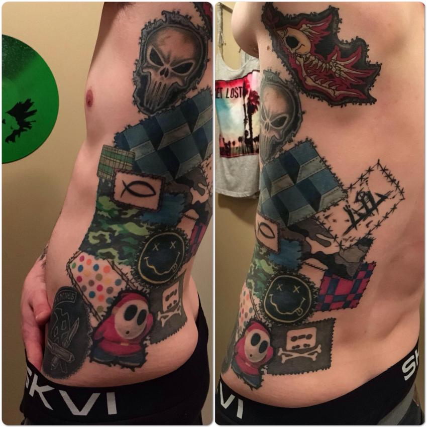 Jon Montgomery's tattoo