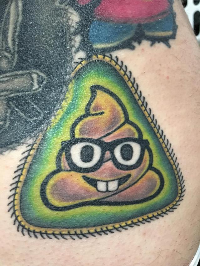 Jon Montgomery's tattoo