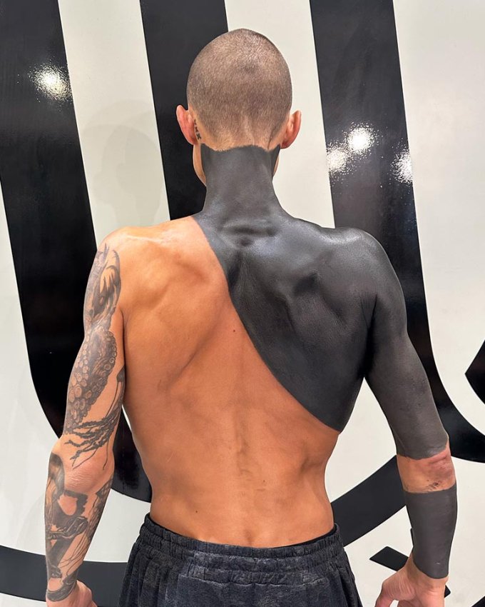 Toby James Blackout Tattoo