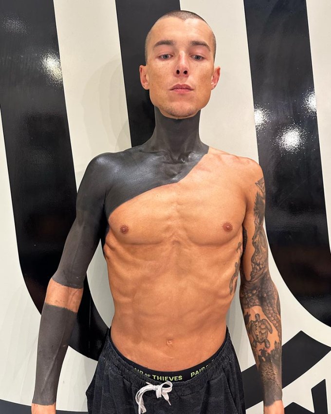 Toby James Blackout Tattoo